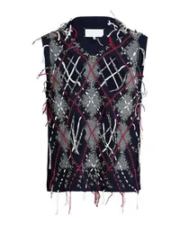 Maison Margiela Top mit Cut-out-Design Multicolor