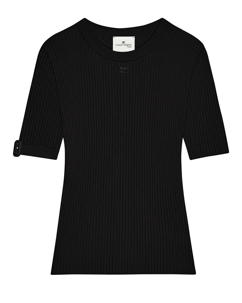 Courrèges Rippstrick-Top Buckle 