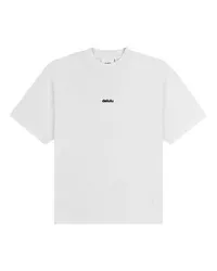 Axel Arigato Kurzarm-T-Shirt in Distressed-Optik Delulu White