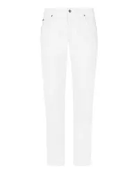 Dolce & Gabbana Stretch-Jeans in Regular-Passform Multicolor