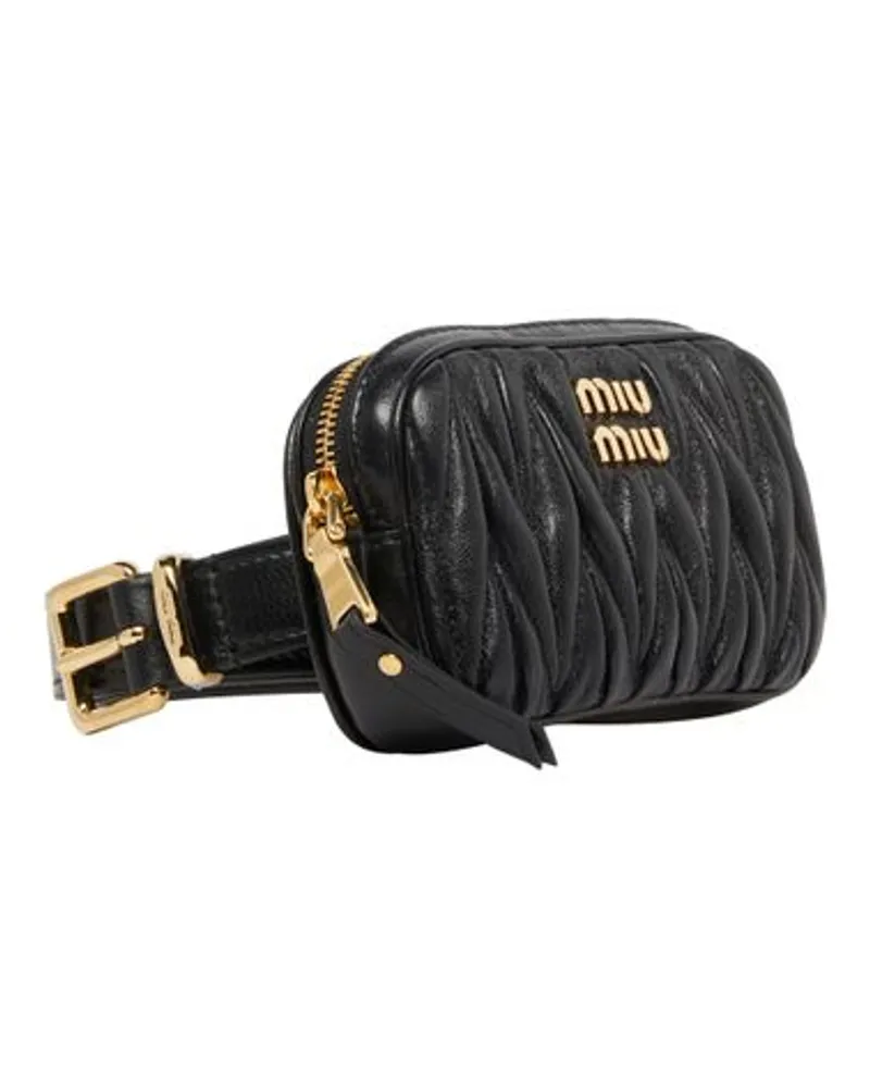 Miu Miu Gürteltasche Black