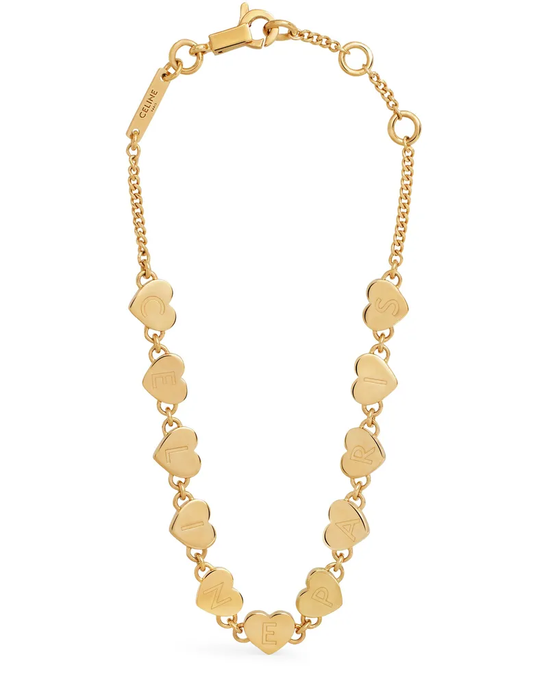 Celine Coeur  armband aus messing mit gold-finish 