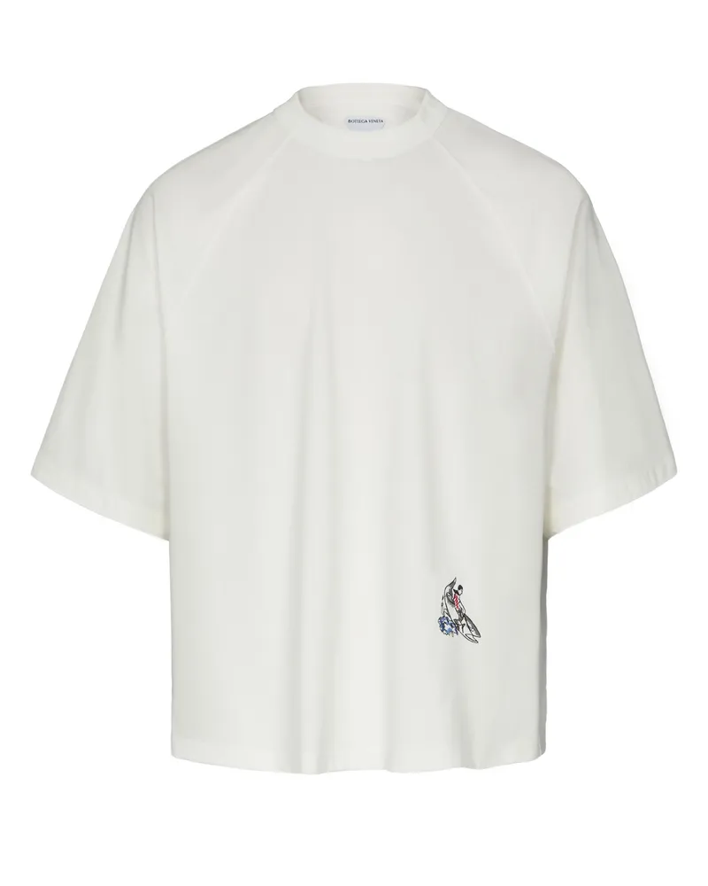 Bottega Veneta Oversize-T-Shirt aus Baumwolljersey 