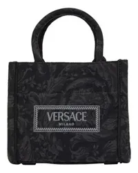 Versace Besonders kleine Tote Bag Black