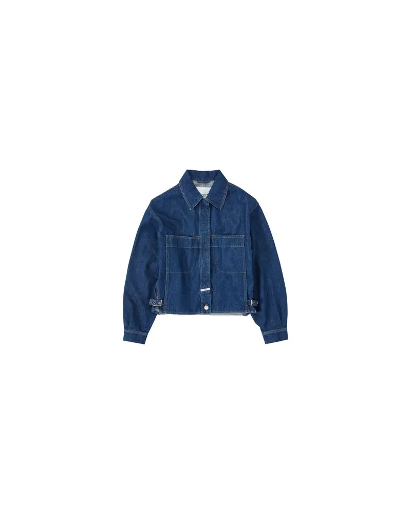 Closed Worker-Jacke Heritage Blue