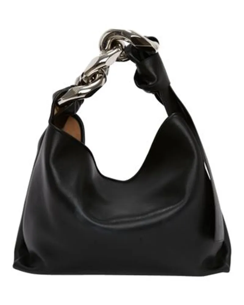 J.W.Anderson Hobo-Tasche mit kurzer Kette Black