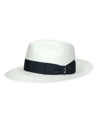 Borsalino Feiner Panamahut mit breiter Krempe Amedeo White