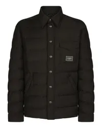 Dolce & Gabbana Gesteppte Jacke Black