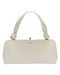 Jil Sander Kleine Handtasche Goji White