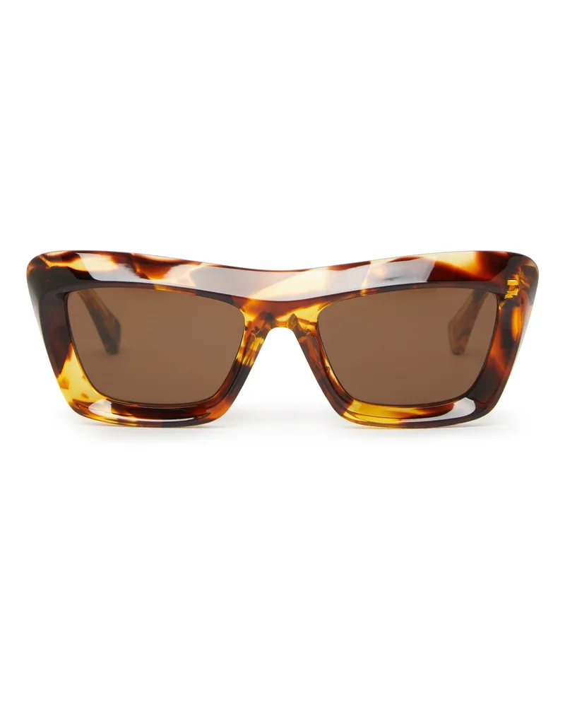 Bottega Veneta Sonnenbrille Cat Eye Classic Brown