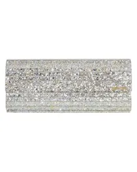 Jimmy Choo Clutch Bag Sweetie Silver