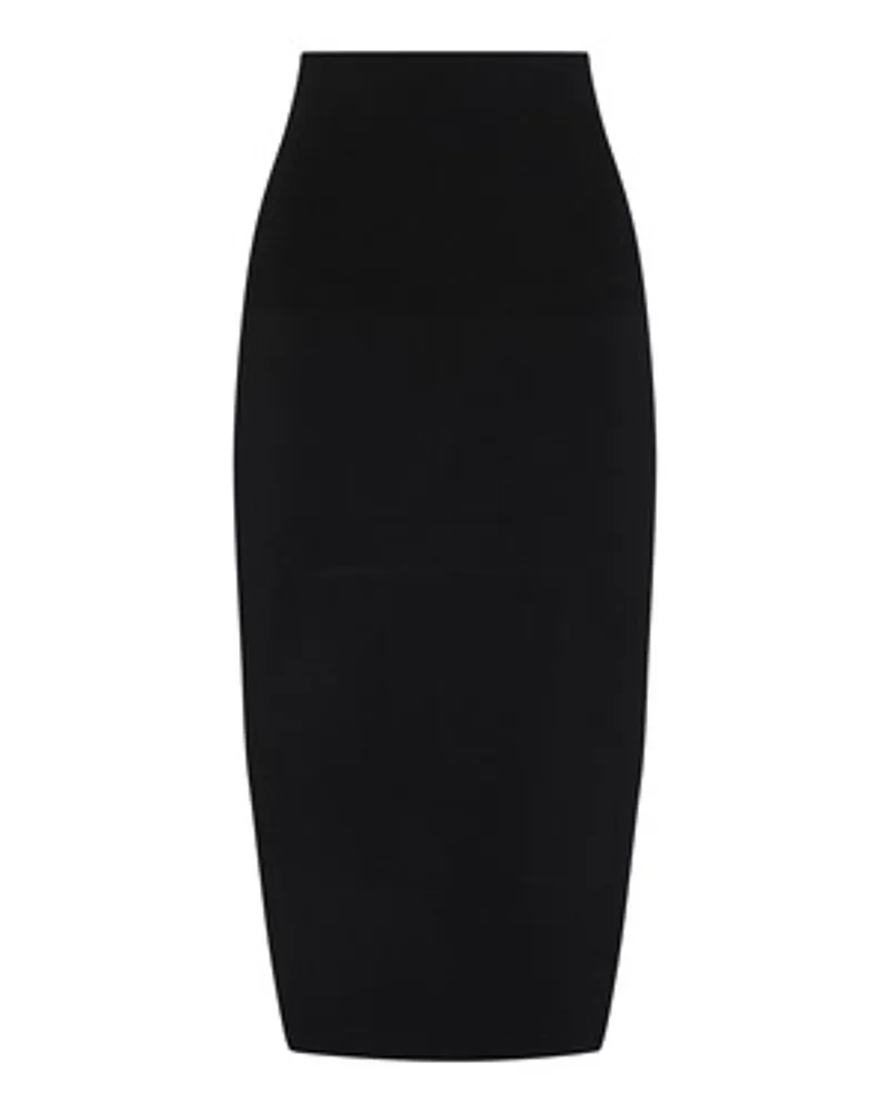 Victoria Beckham Body VB mit tailliertem Midirock Black