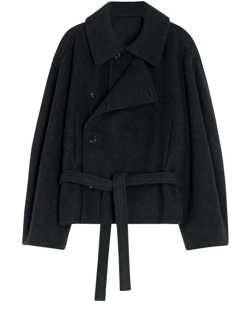 Christophe Lemaire Kurzer asymmetrischer Bademantel 