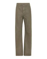 Brunello Cucinelli Soft Curved-Hose Green