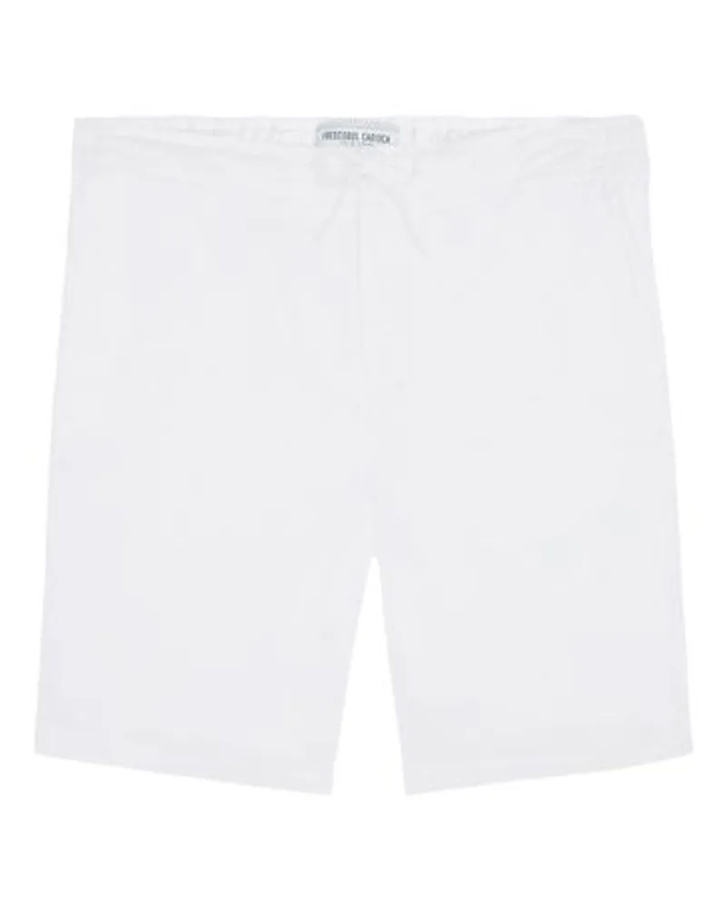 Frescobol Carioca Baumwollshorts Sergio White