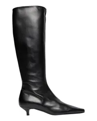 Totême Lederstiefel Black