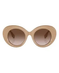 Burberry Runde Sonnenbrille Margot Beige