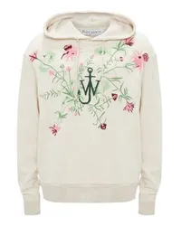 J.W.Anderson Besticktes Pol Anglada Artwork-Hoodie Beige