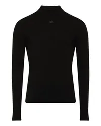 Courrèges Rollkragenpullover Black