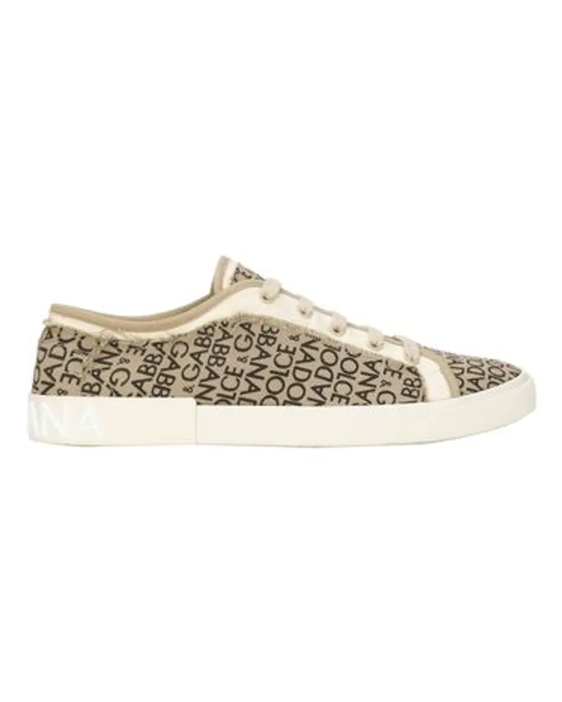 Dolce & Gabbana Sneaker Portofino Vintage Beige