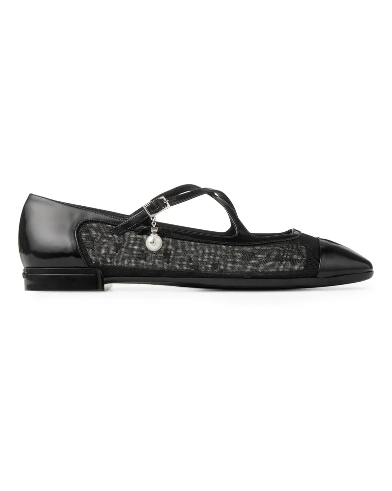 Jimmy Choo Ballerinas Eleri aus weichem Spazzolato-Leder 