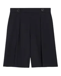 Claudie Pierlot Bermuda gerader Beinschnitt Blue