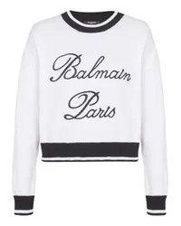 Balmain Strickpullover Balmain Signature White