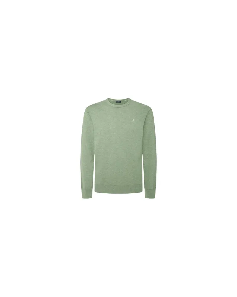 Hackett Rundhalspullover Green