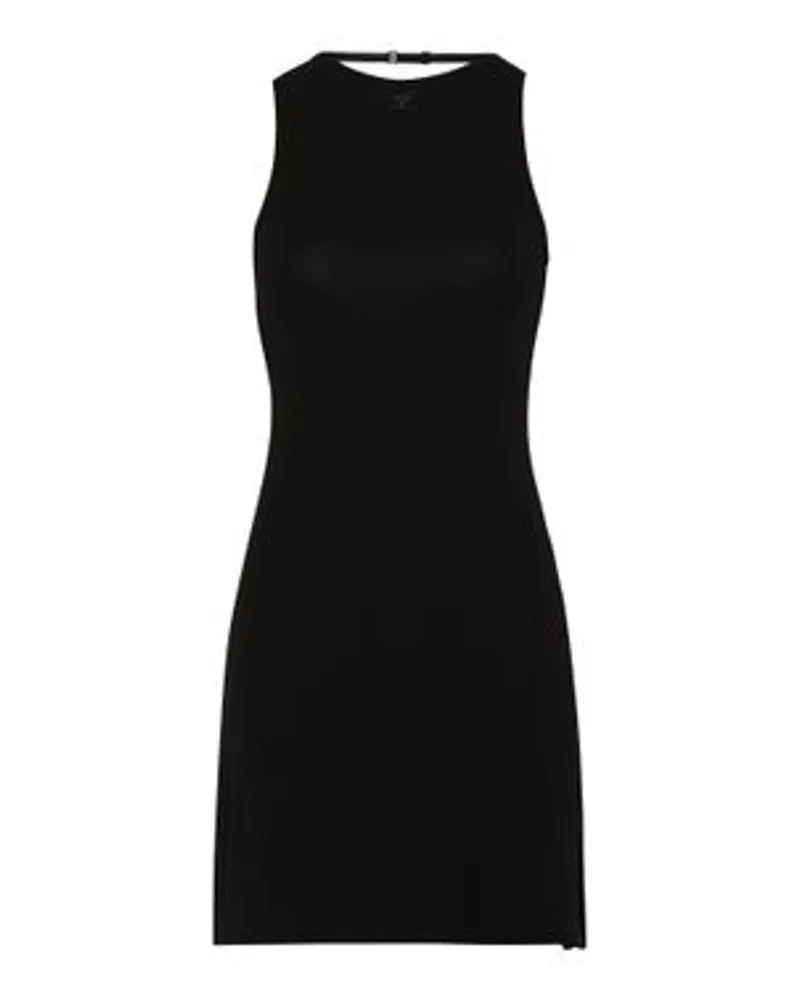 Courrèges Mini-Dessouskleid Black