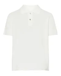 Jacquemus Strick-Poloshirt Beige