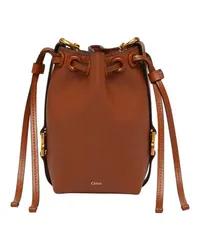 Chloé Marcie Mikro Bucket Bag Brown