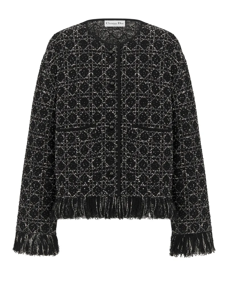Dior Macrocannage jacke mit regular fit 