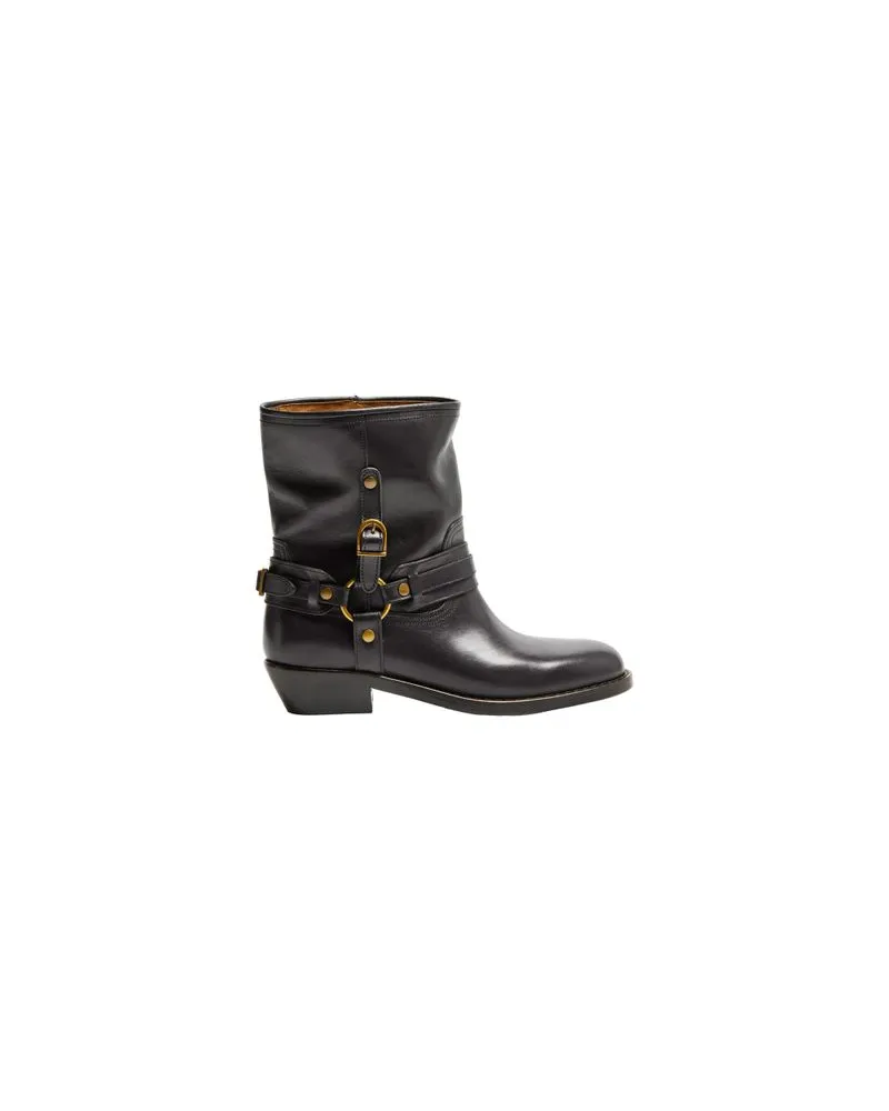 Loewe Turn-up Jacke aus Leder Black