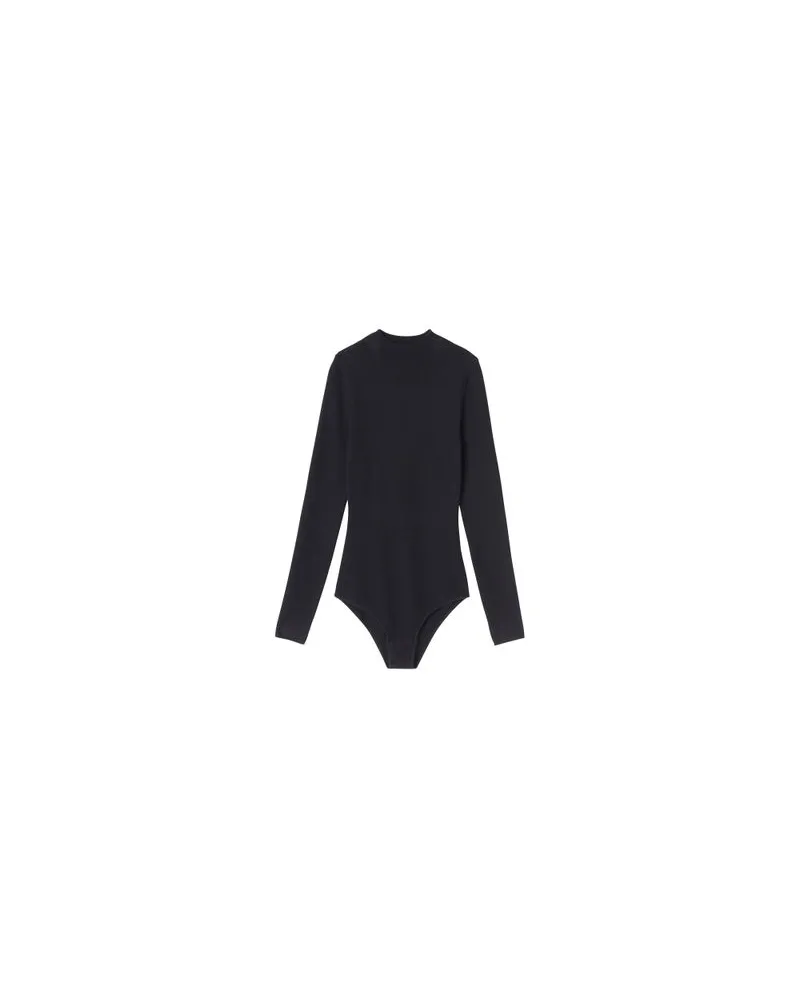 Loewe Turn-up Jacke aus Leder Black