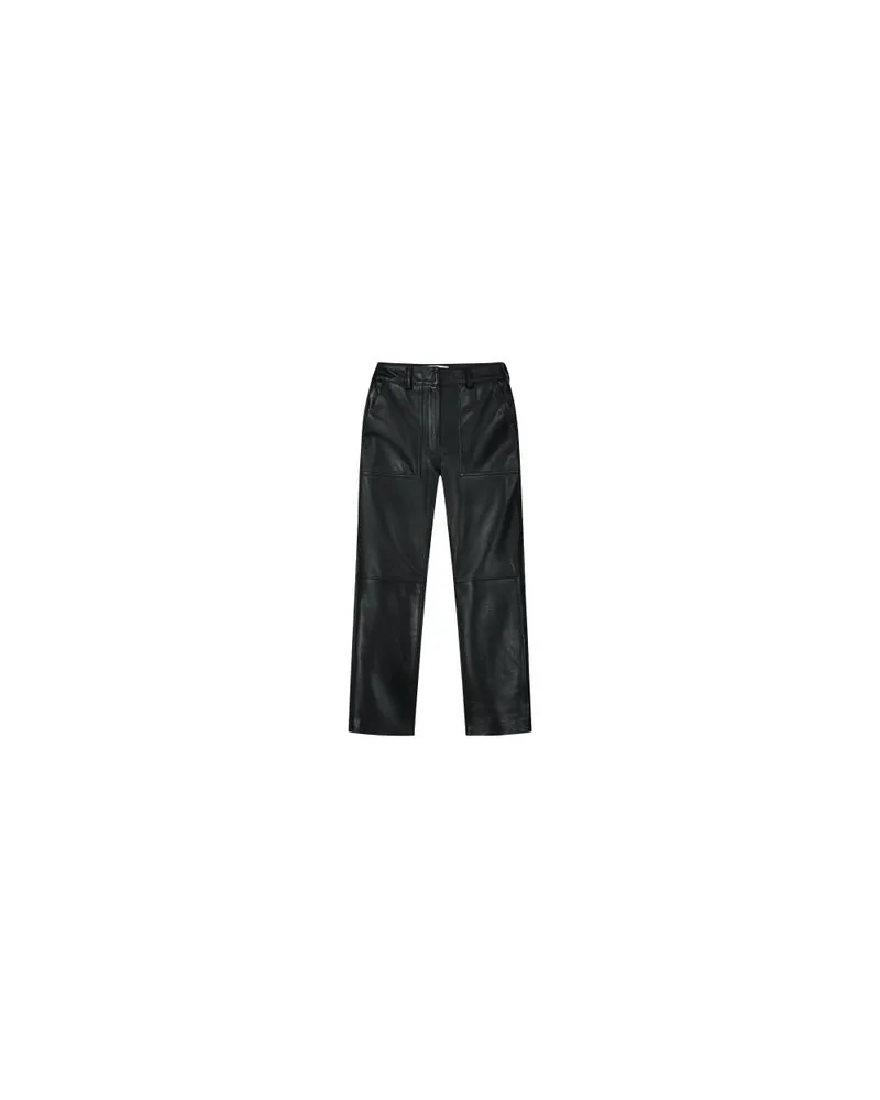 Loewe Turn-up Jacke aus Leder Black