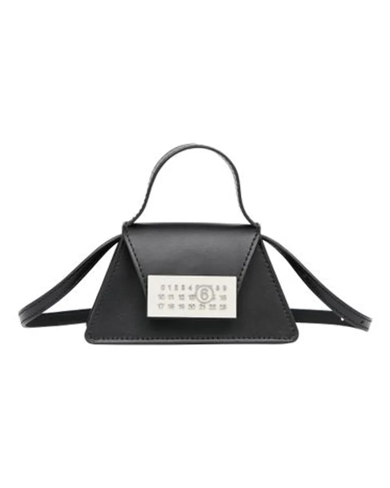 Maison Margiela Numeric Mini-Umhängetasche Black