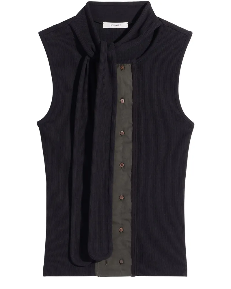 Christophe Lemaire Asymmetrisches, eng anliegendes Top 