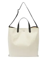 Jil Sander Mittelgroße Tote Bag White