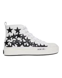 Amiri High-Top-Sneakers mit Sternen White