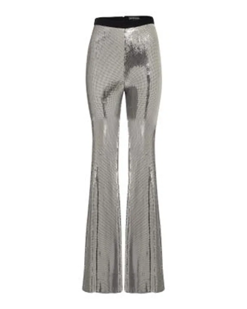 David Koma Ausgestellte Hose Silver