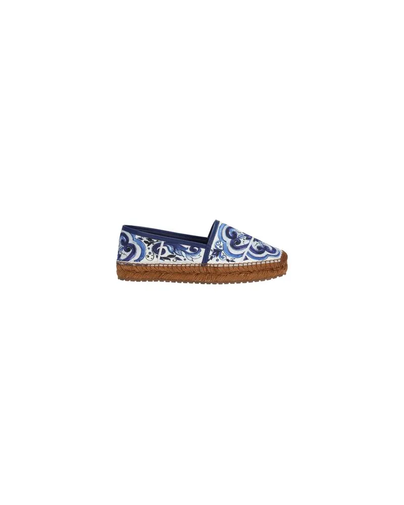 Dolce & Gabbana Bedruckte Espadrilles Multicolor