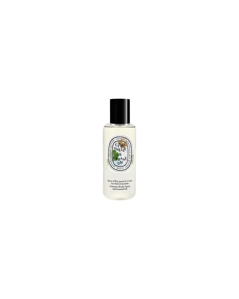 Diptyque Sommerliches Körperspray mit den ätherischen Ölen von Zitronengras & Geranie 100 ml 