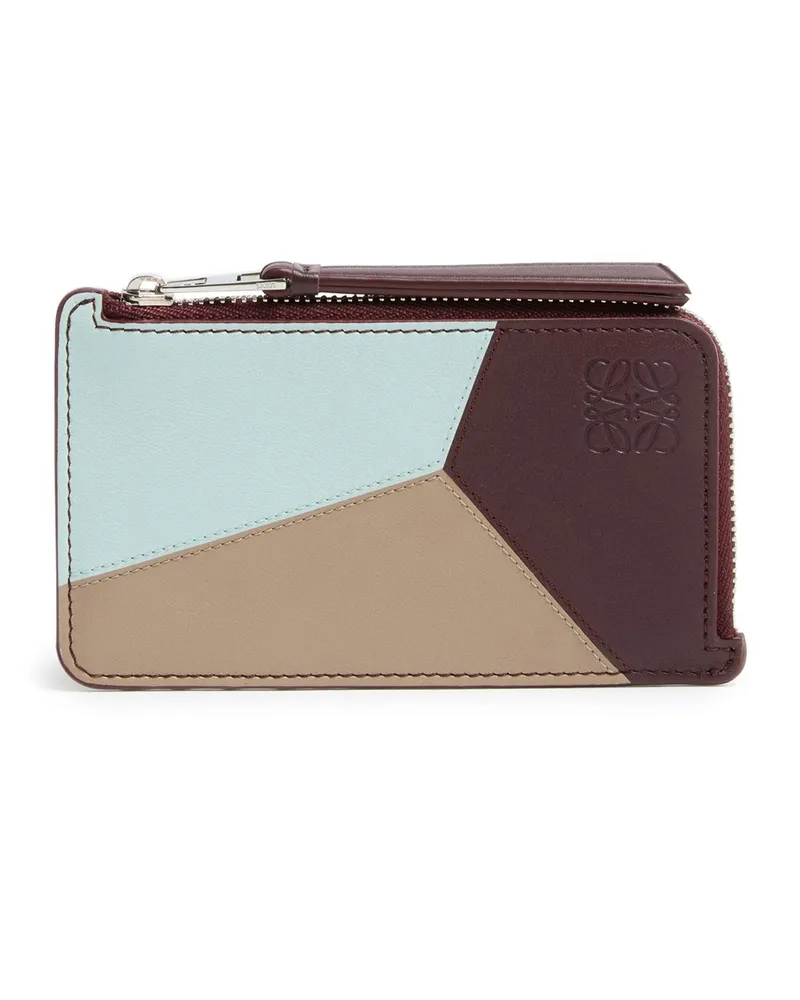 Loewe Kartenetui Puzzle Coin Blue