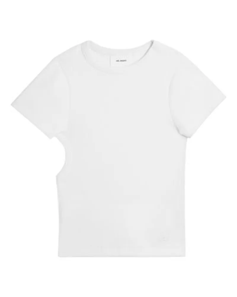 Axel Arigato T-Shirt mit Cut-out Solo White