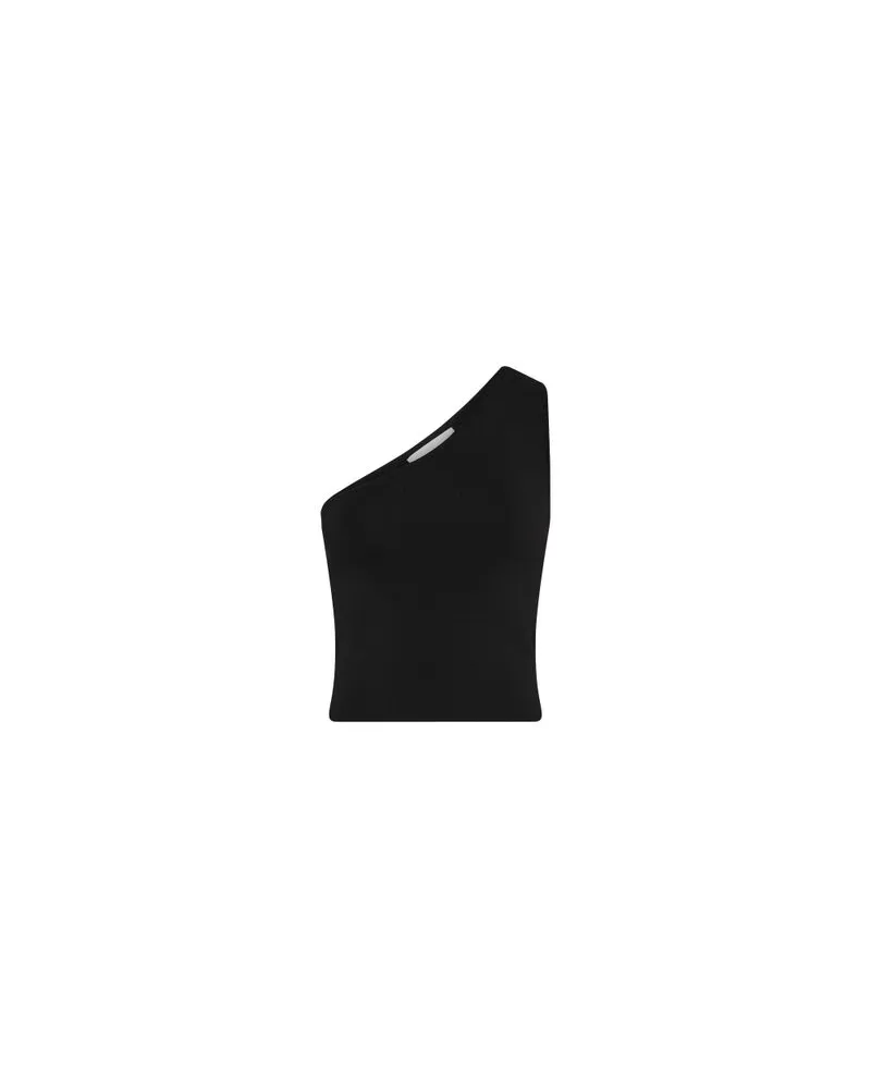 Matteau Asymmetrisches Tanktop Black