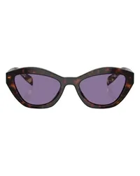 Prada Sonnenbrille Butterfly Brown