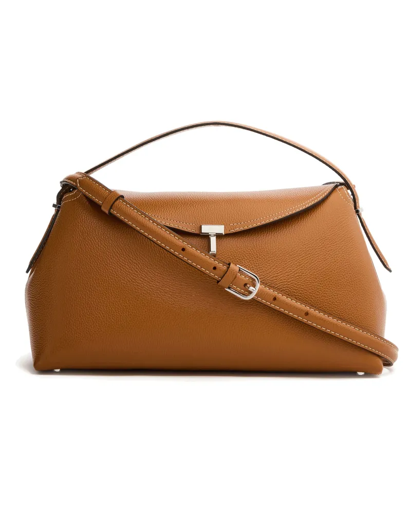 Totême Schultertasche aus Leder T-Lock 