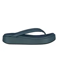 Cortana Flip Flops mit Plateausohle Geisha Blue