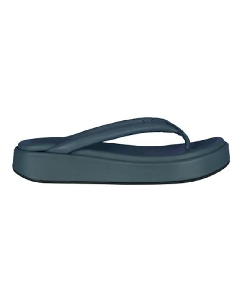 Cortana Flip Flops mit Plateausohle Geisha Blue