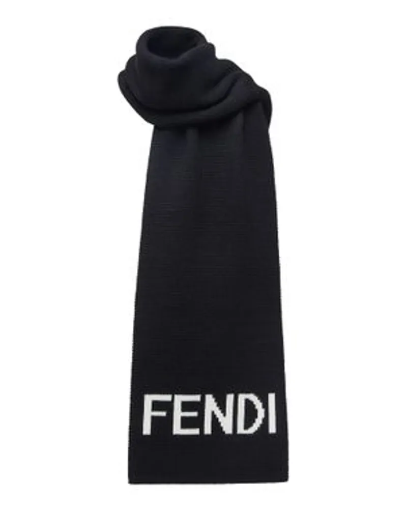 Fendi Schal Black